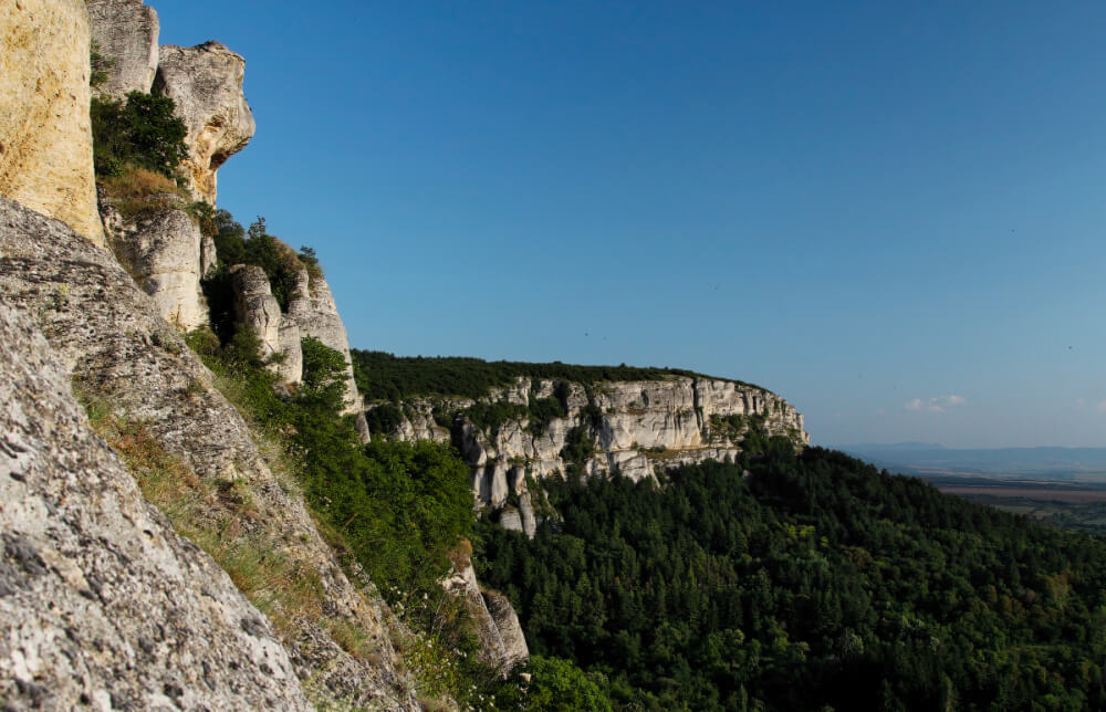 mountains near the village of Madara