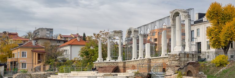 trip to the Stara Zagora Amphitheater in a rented car